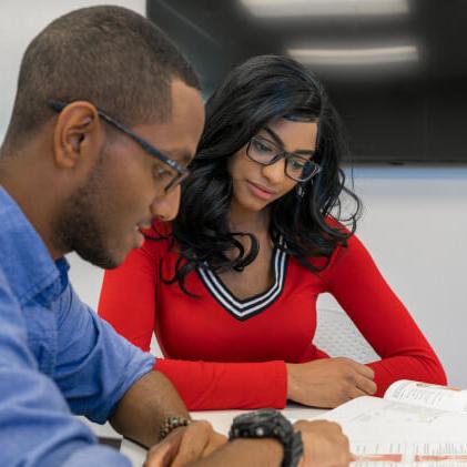 Students Studying